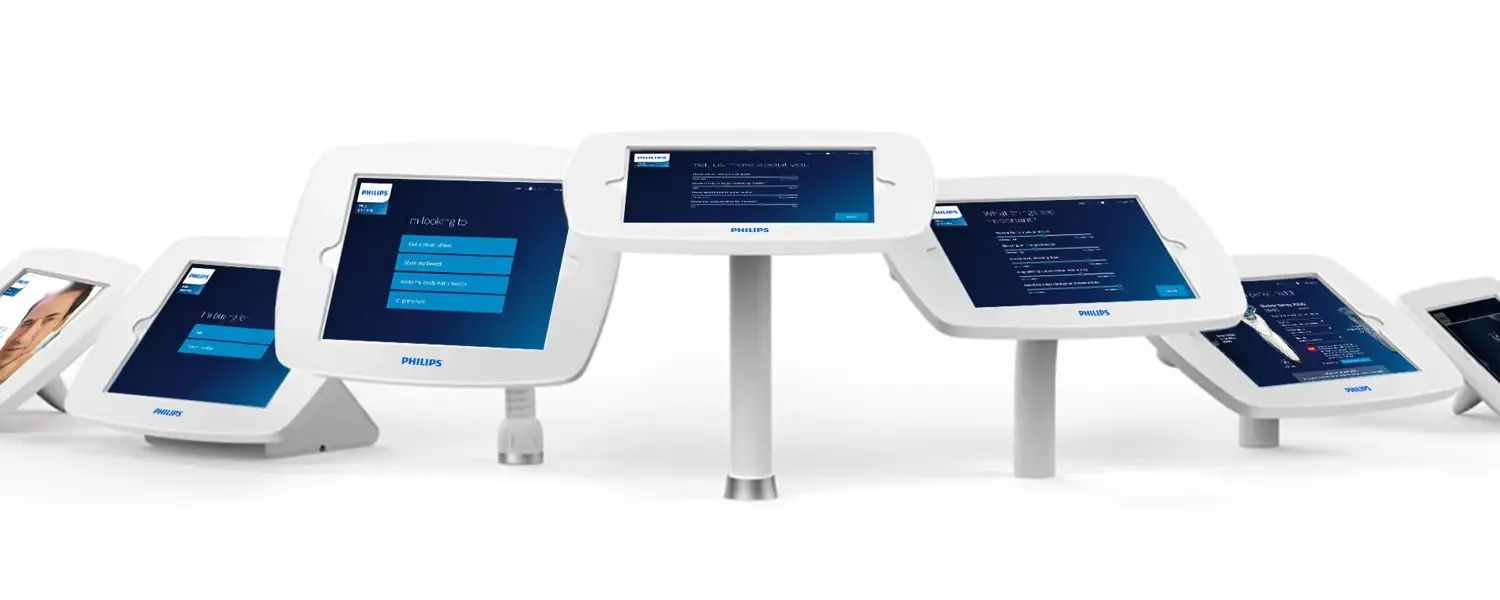Philips Find My Electrical Match screens