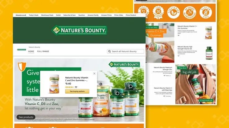 Natures Bounty Easy As Vitamin A B C 00B