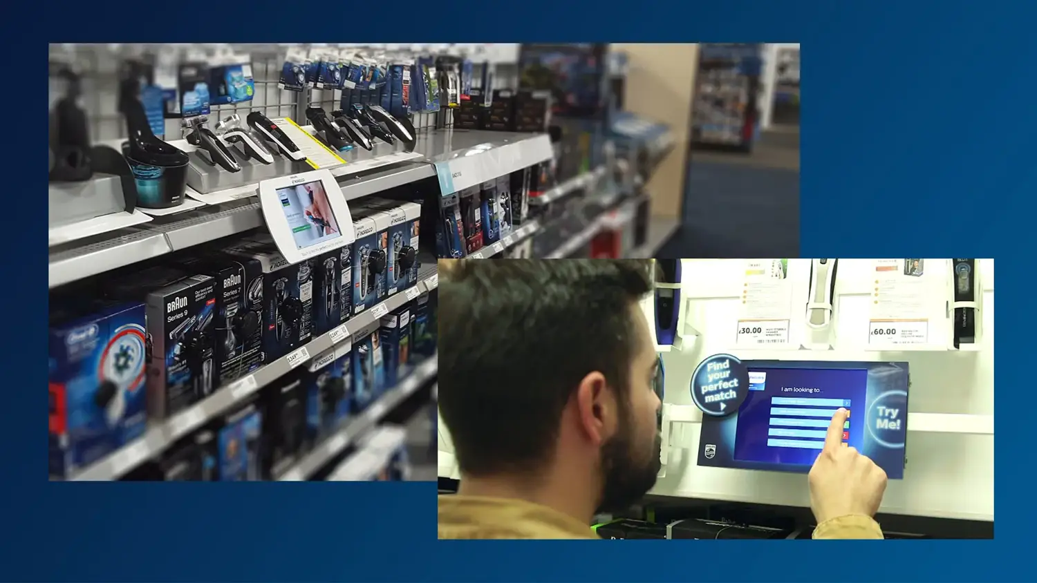 Image of user using Find My Electrical Match site